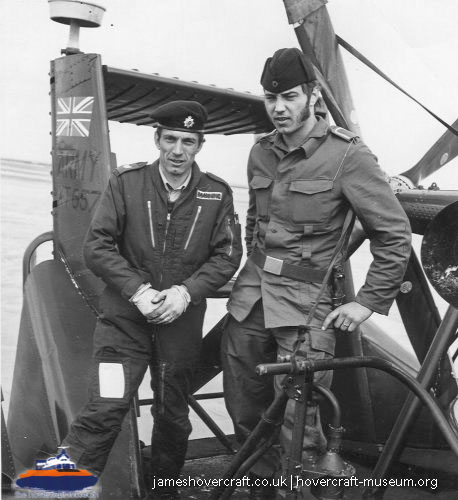 SRN5 with the Royal Navy -  (credit: The <a href='http://www.hovercraft-museum.org/' target='_blank'>Hovercraft Museum Trust</a>).